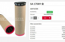 HIFI FILTER Въздушен филтър  фин SA17089 = 1180872 = CF500